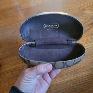 Coach eyeglass / sunglasses case